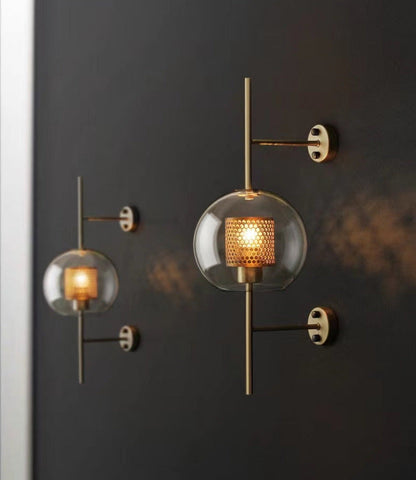 Thatcher - Moderner Wandleuchter mit Wabenstruktur-Lichtdesign