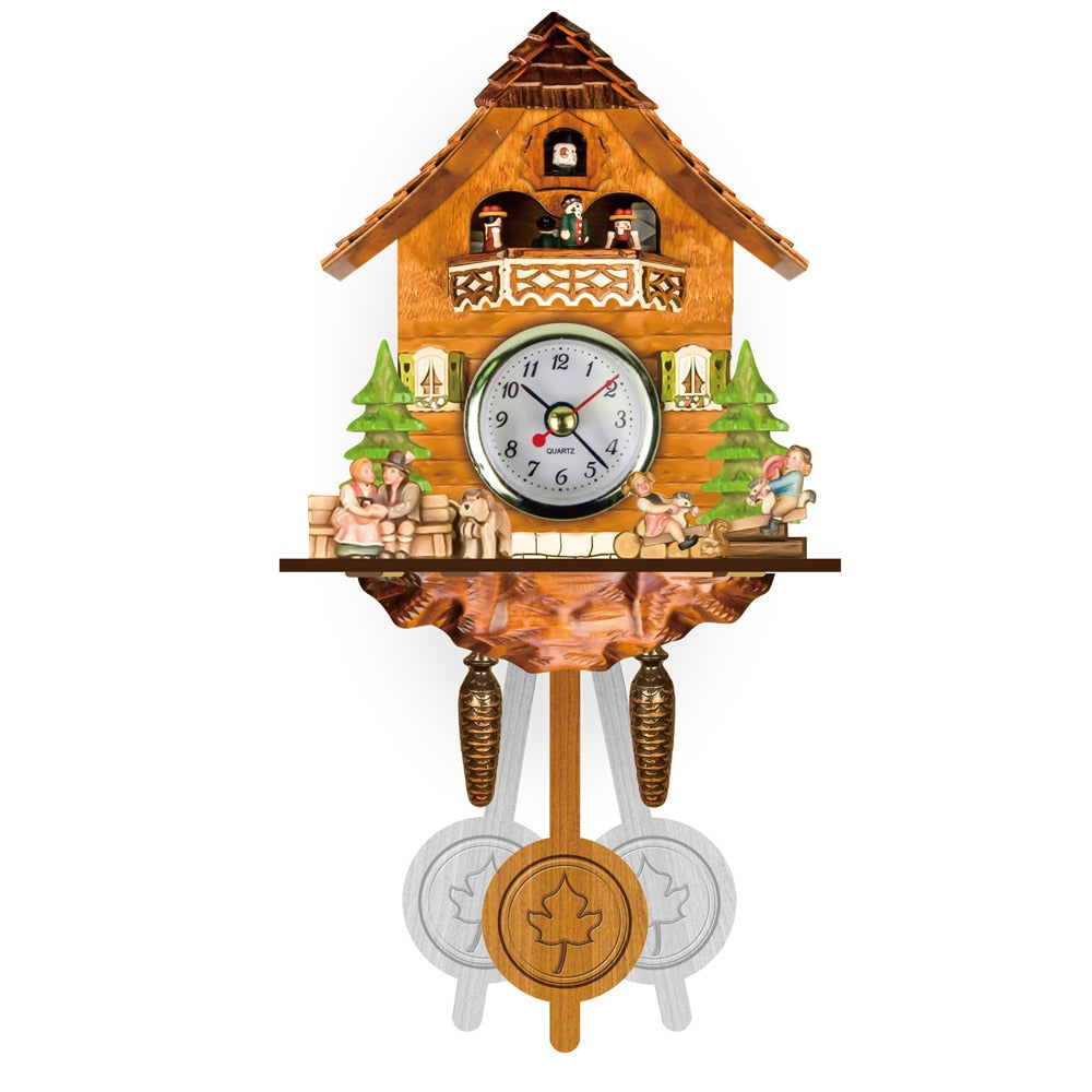 CuckooRetro – Nostalgische Kuckucksuhr im Vintage-Design