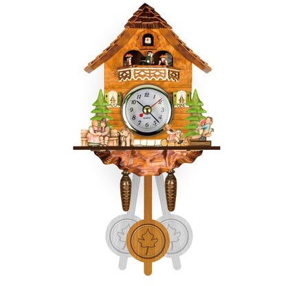 CuckooRetro – Nostalgische Kuckucksuhr im Vintage-Design