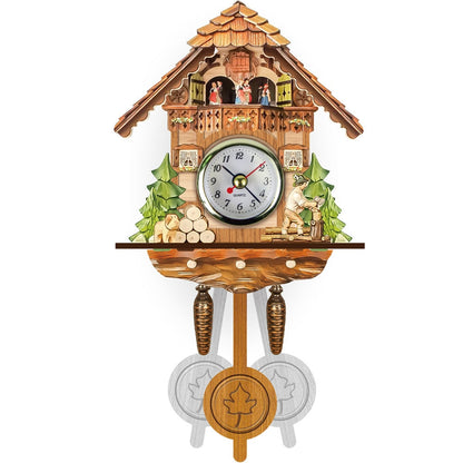 CuckooRetro – Nostalgische Kuckucksuhr im Vintage-Design