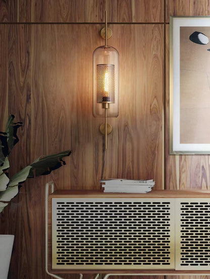 Thatcher - Moderner Wandleuchter mit Wabenstruktur-Lichtdesign