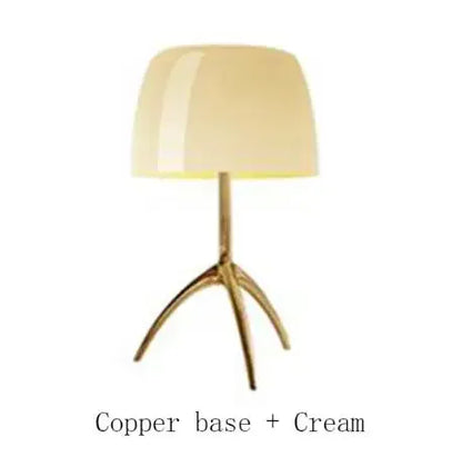 Antike Retro Kupfer Tischlampe