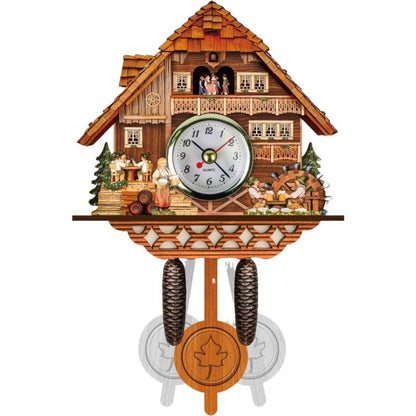 CuckooRetro – Nostalgische Kuckucksuhr im Vintage-Design