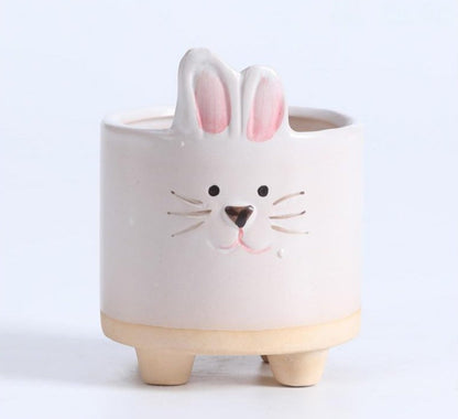 CritterPot – Tierförmiger Blumentopf mit Cartoon-Design