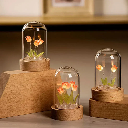 Amira – Handgemachte Tulpen Nachtlicht