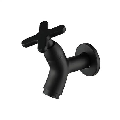 BrassFlow – Wand-Kaltwasserhahn aus massivem Messing
