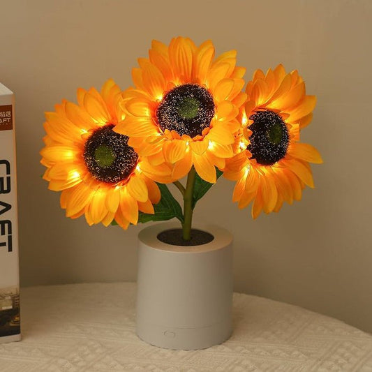Solvyn – Schimmernde Sonnenblumenlampe