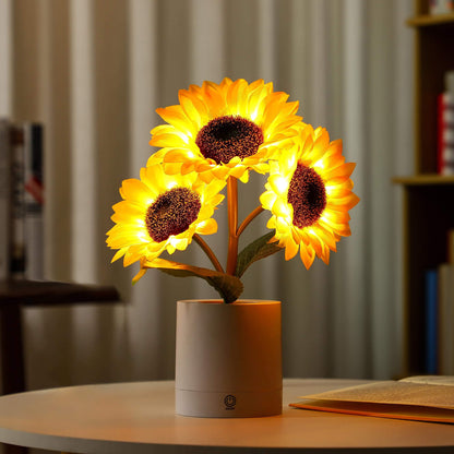 Solvyn – Schimmernde Sonnenblumenlampe