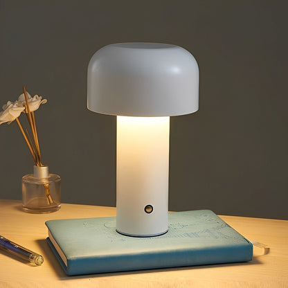 Mira – Metall-Pilzlampe mit Berührungssteuerung & USB-Ladung