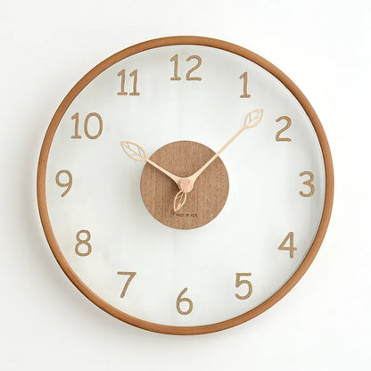 Claria – Klare Designer-Wanduhr