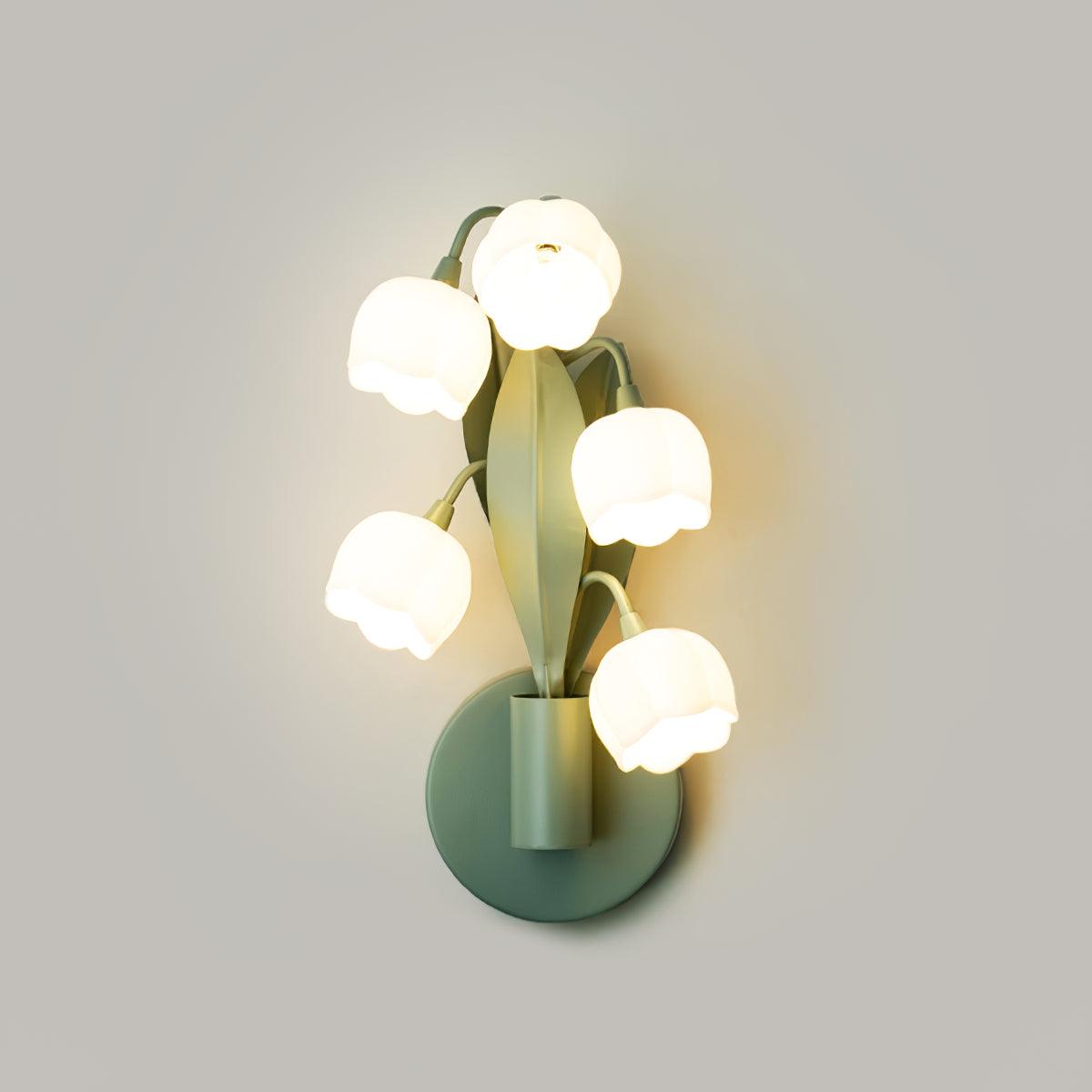 Louise – Schicke Orchideen-Wandlampe