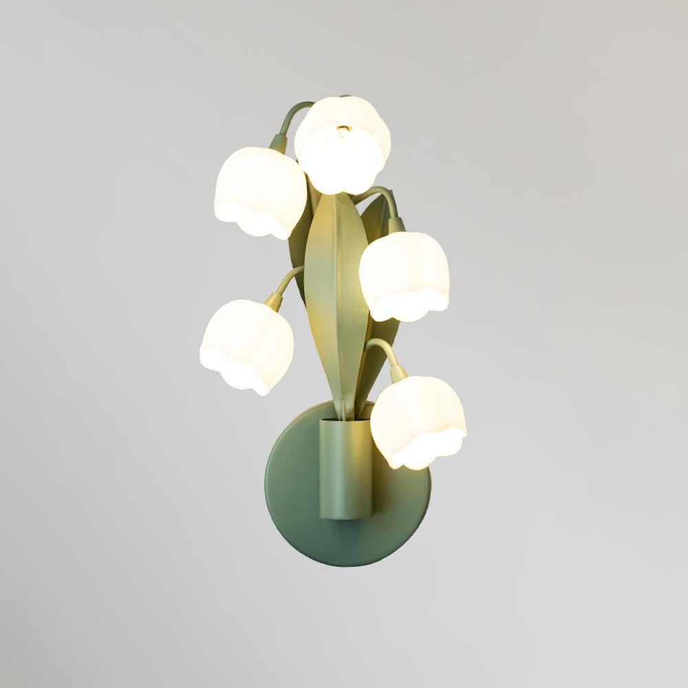 Louise – Schicke Orchideen-Wandlampe