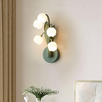 Louise – Schicke Orchideen-Wandlampe