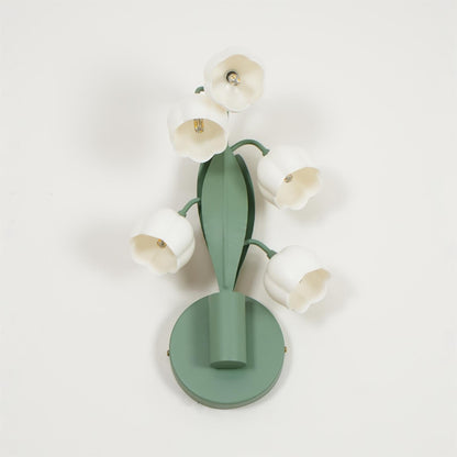 Louise – Schicke Orchideen-Wandlampe
