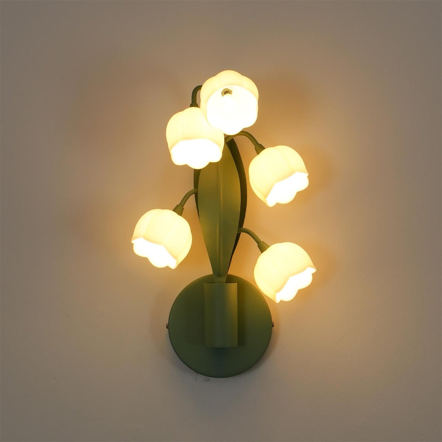 Louise – Schicke Orchideen-Wandlampe