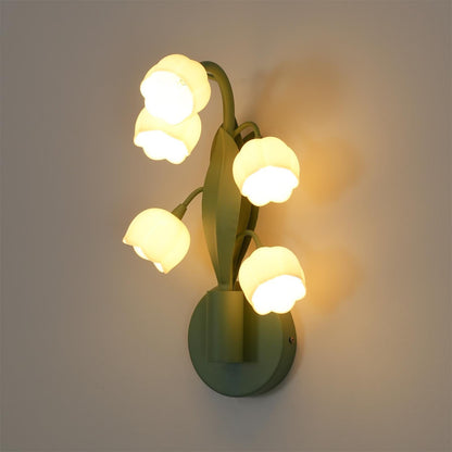 Louise – Schicke Orchideen-Wandlampe