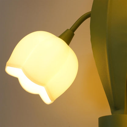 Louise – Schicke Orchideen-Wandlampe