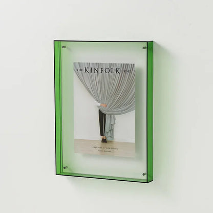 Transparenter Fotorahmen aus doppelseitigem Acryl