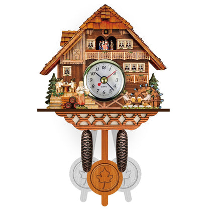 CuckooRetro – Nostalgische Kuckucksuhr im Vintage-Design
