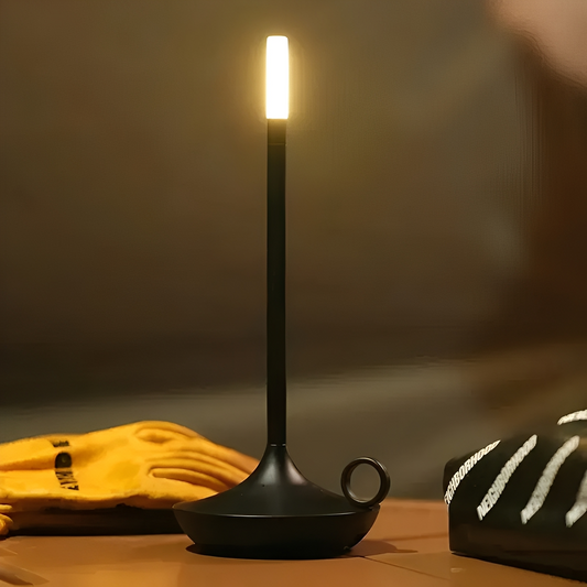 Marcelline – Tragbare Retro-Tischlampe mit Kerzenlicht-Effekt