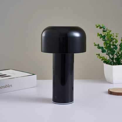 Mira – Metall-Pilzlampe mit Berührungssteuerung & USB-Ladung
