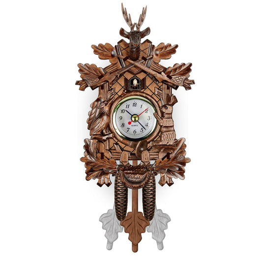 CuckooRetro – Nostalgische Kuckucksuhr im Vintage-Design