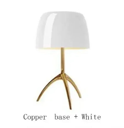 Antike Retro Kupfer Tischlampe