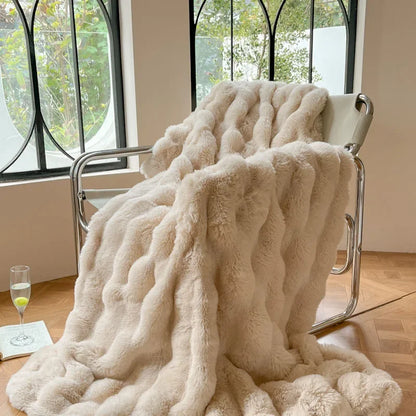 Luftpolster-Samtdecke für Sofa und Büro