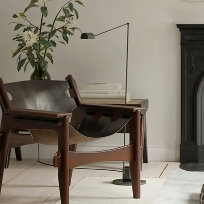 Renji – Industrielle Stehlampe aus Metall