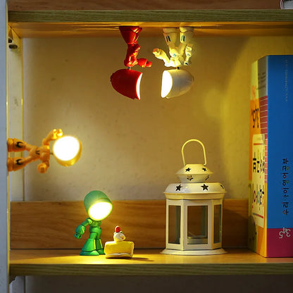Süße Helden-Tischlampe für Kinder