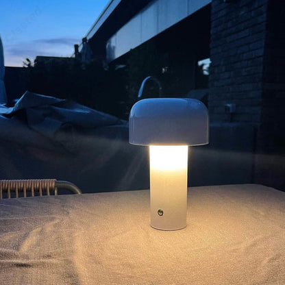 Tragbare kabellose LED-Nachttischlampe