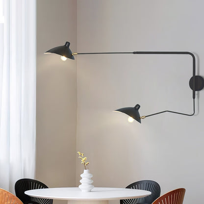 Noelia – Moderne Wandlampe aus Schmiedeeisen