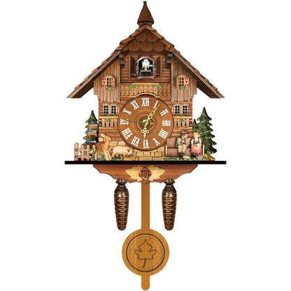 CuckooRetro – Nostalgische Kuckucksuhr im Vintage-Design