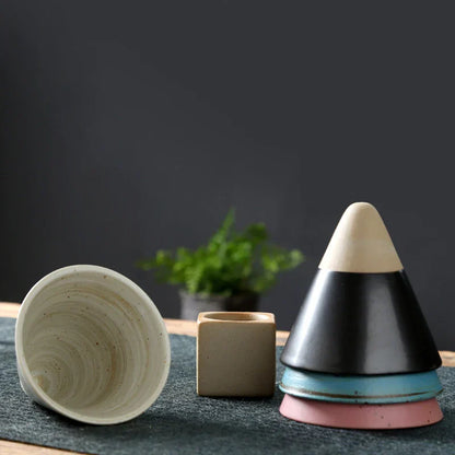 Japanische Keramiktasse – Handgefertigte Teeschale im Zen-Stil