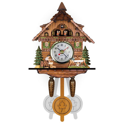 CuckooRetro – Nostalgische Kuckucksuhr im Vintage-Design