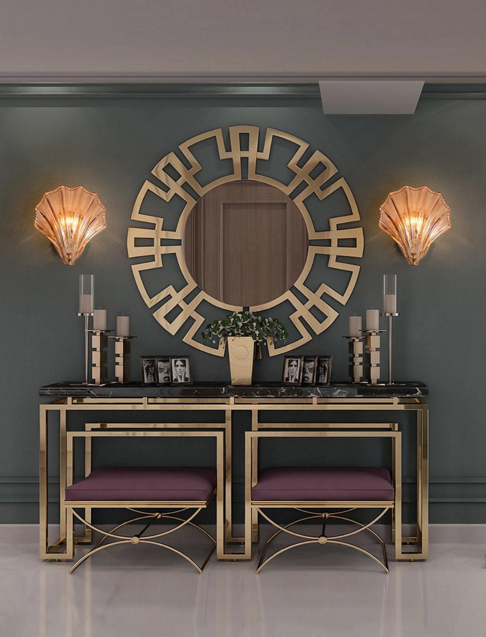 Shellina – Wandlampe in Muschelform aus Keramik