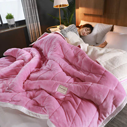 Velina – Kuschelige Sherpa-Fleece-Decke