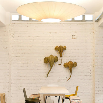 Siam – Stoff-Lampe für die Decke im modernen Stil
