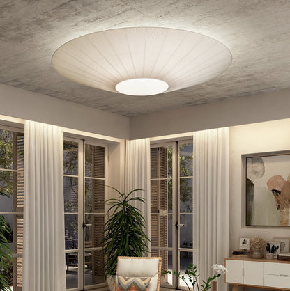 Siam – Stoff-Lampe für die Decke im modernen Stil