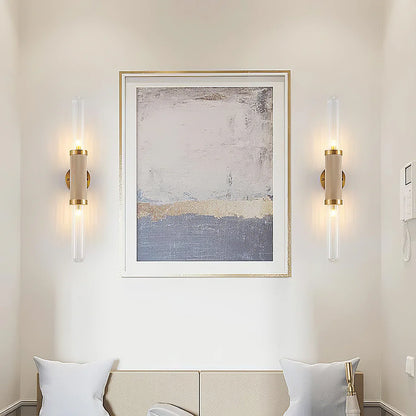 Eira – Moderne Wandlampe mit Glastreifen im nordischen Stil
