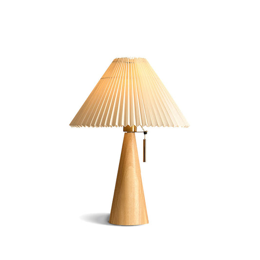 Rami – Tischlampe aus Walnussholz