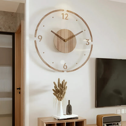 Maren – Nordische Holzwanduhr