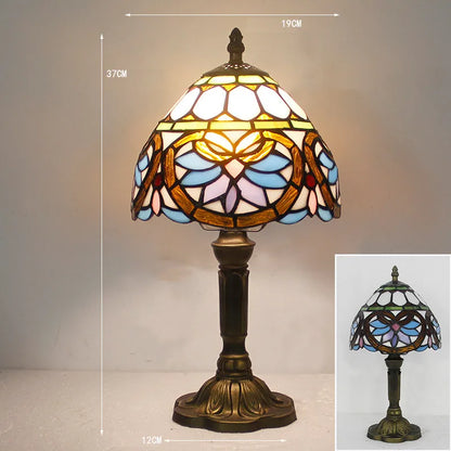 Europäische Retro Idyllische Nachttischlampe