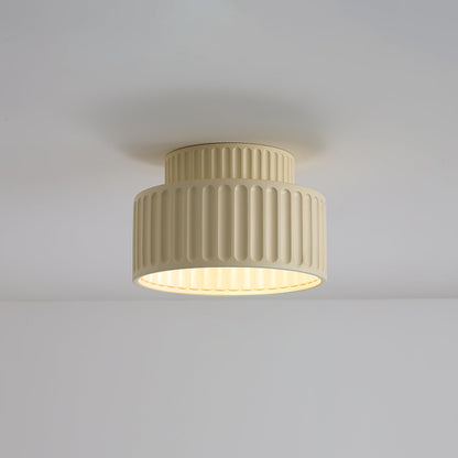 Coralie – Creme-Stil LED-Deckenlampe