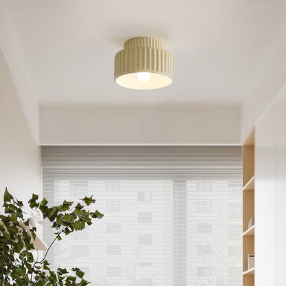Coralie – Creme-Stil LED-Deckenlampe