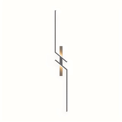 Lina – Moderne, simple Streifen-Wandleuchte