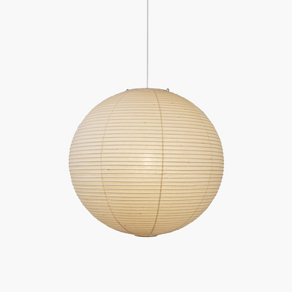 Naoko – Runder LED-Leuchter aus Xuan-Papier