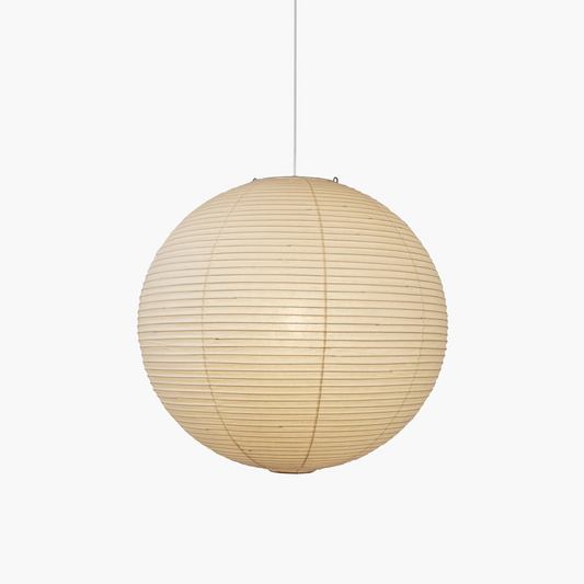 Naoko – Runder LED-Leuchter aus Xuan-Papier