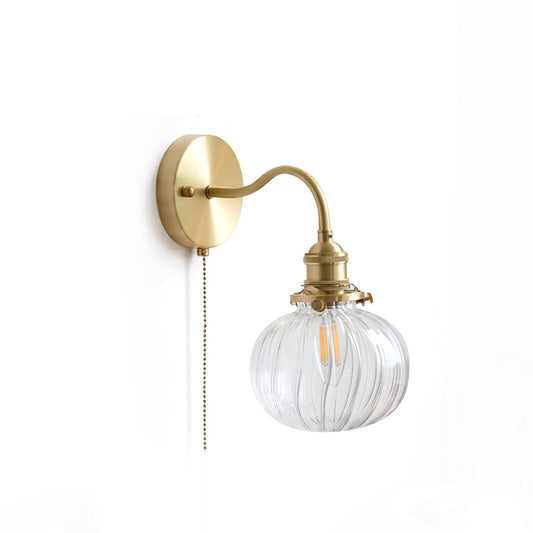 Tommy – Vintage Wandlampe aus Glas