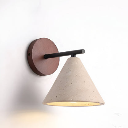 Erwin – Antik-Gelbe Stein-Wandlampe